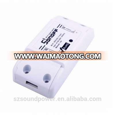 shenzhen smart home 110v-250v OR dc 12V wifi wireless sonoff smart switch sonoff basic wifi wireless 2200w